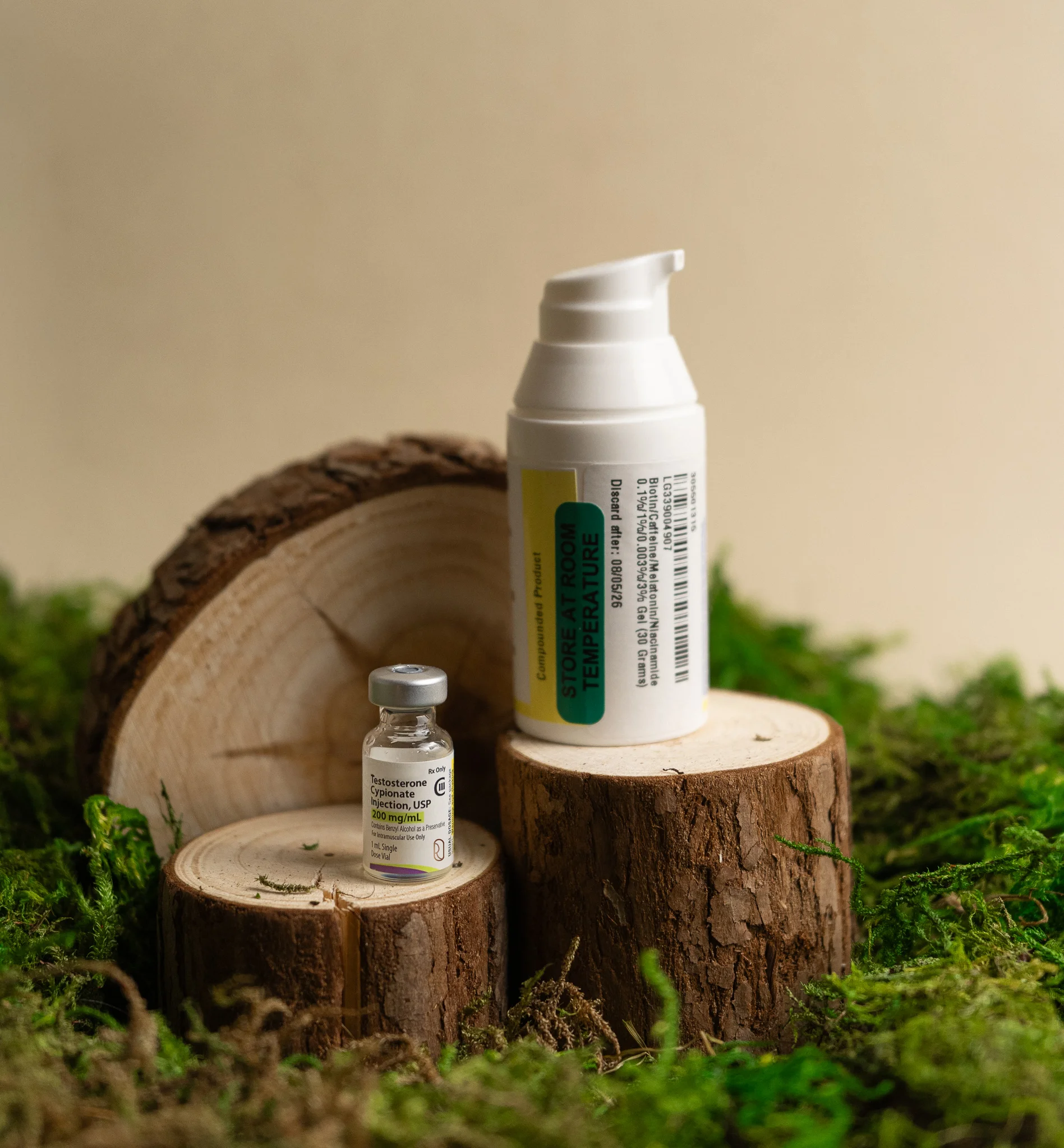 Hormone optimization product packaging